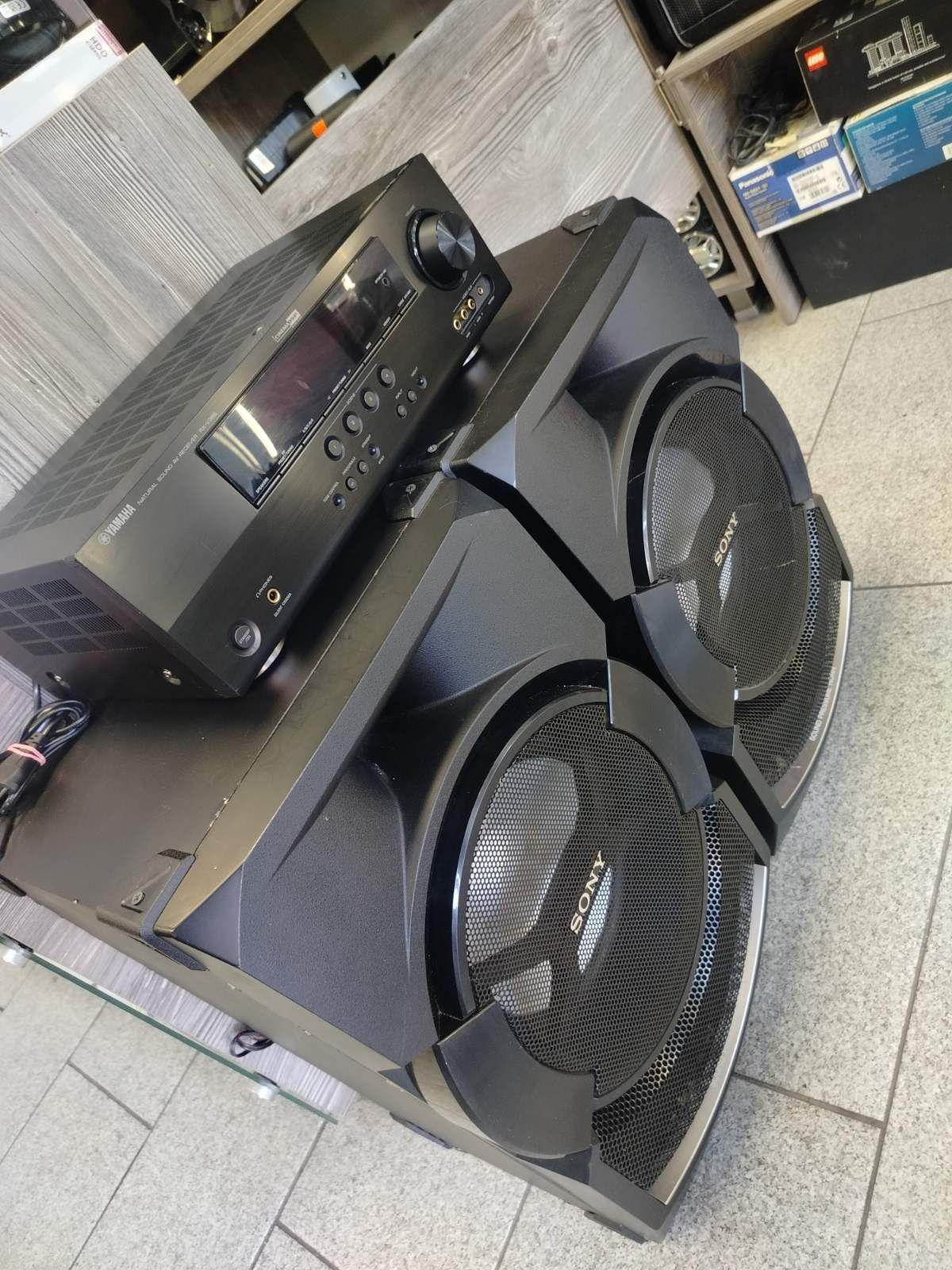 Sony Shake X30 / С усилвател Yamaha RX-V365