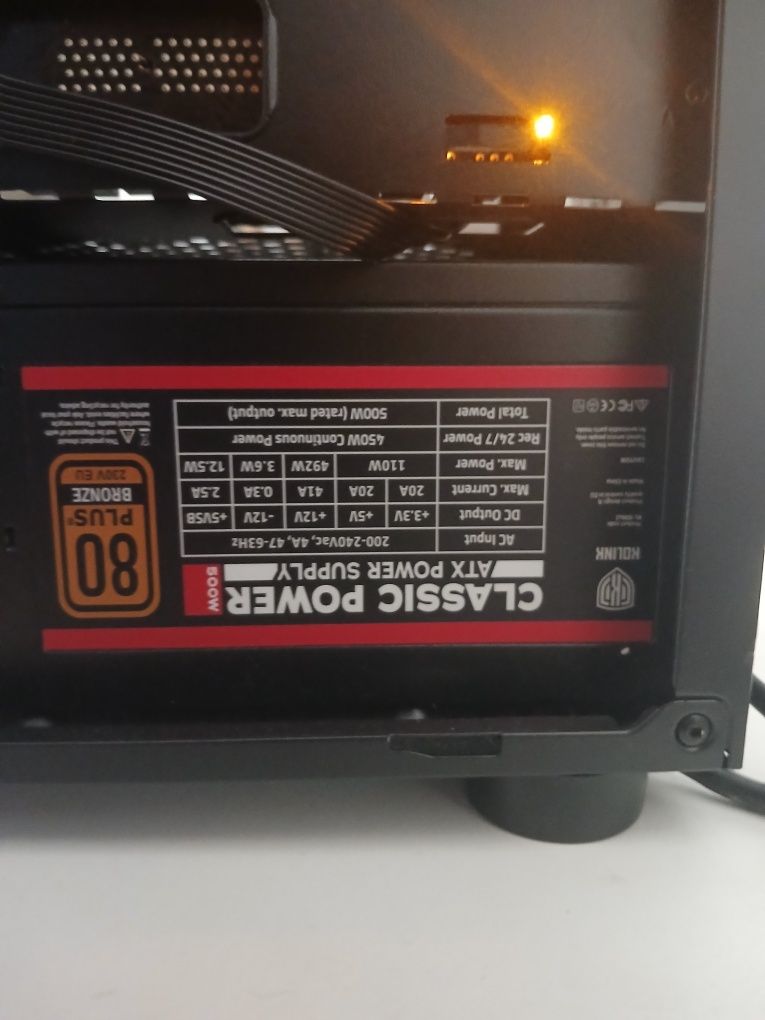 PC, с i5 6600к, rx580 8 gb, водно охлаждане и 32 gb DDR4