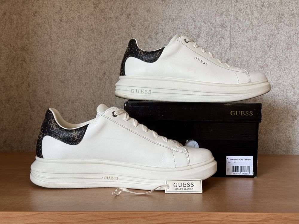 Кожени обувки GUESS