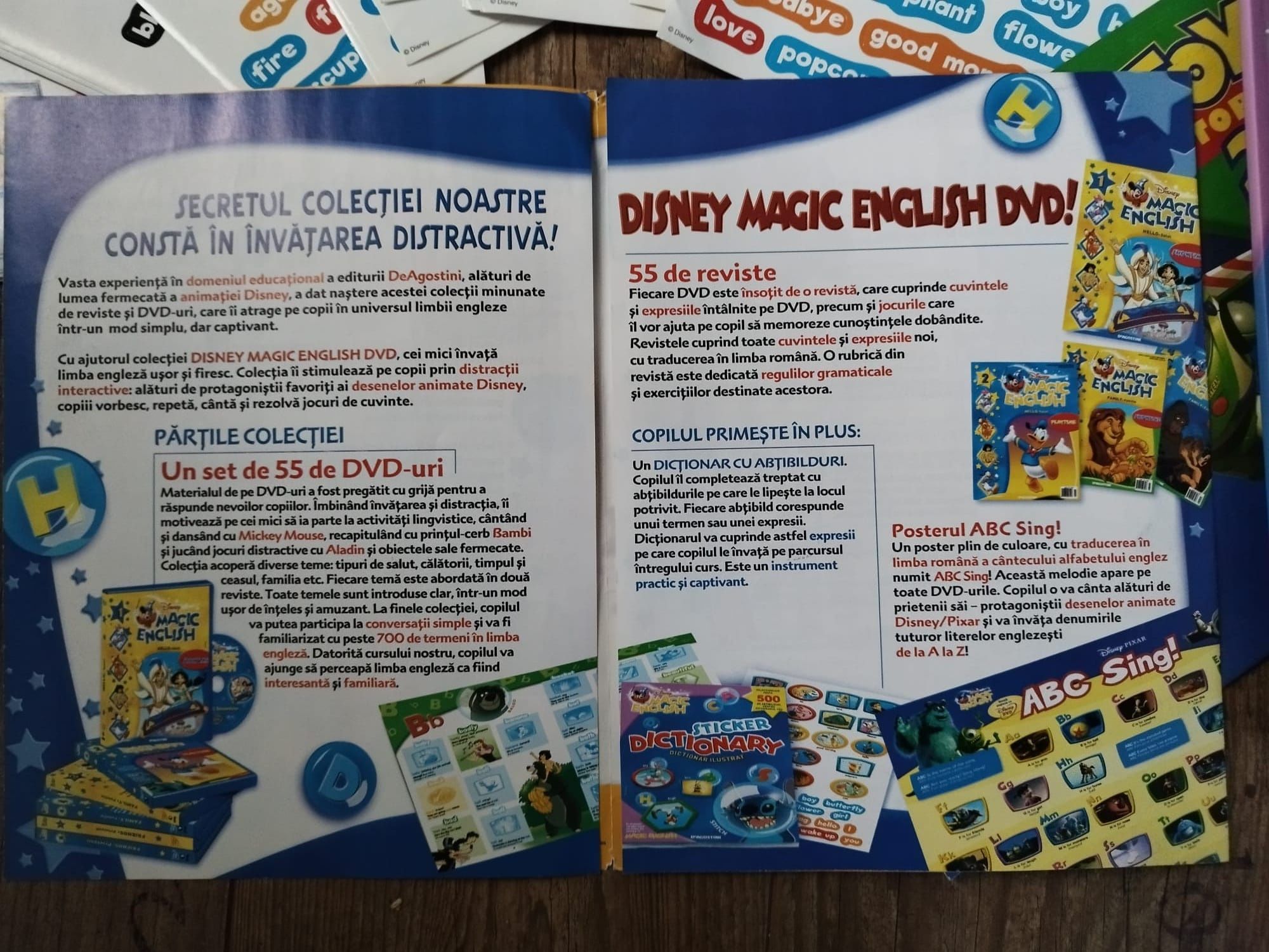 Colecția integrala Magic English Disney