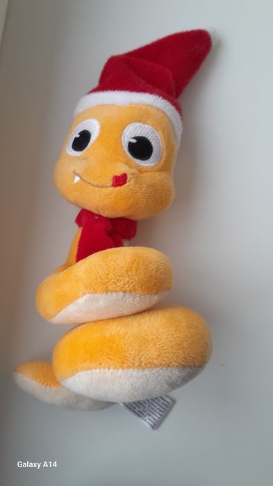 Новогодняя игрушка змея