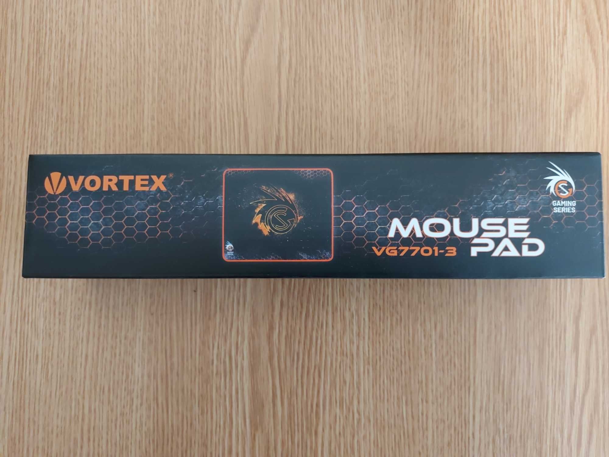 Mouse pad ergonomic model VORTEX VG7701-3 , material textil
