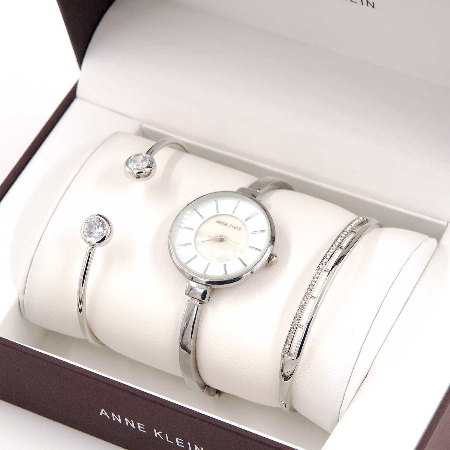 Часы наручные женские Anne Klein с дизайнерскими браслетами