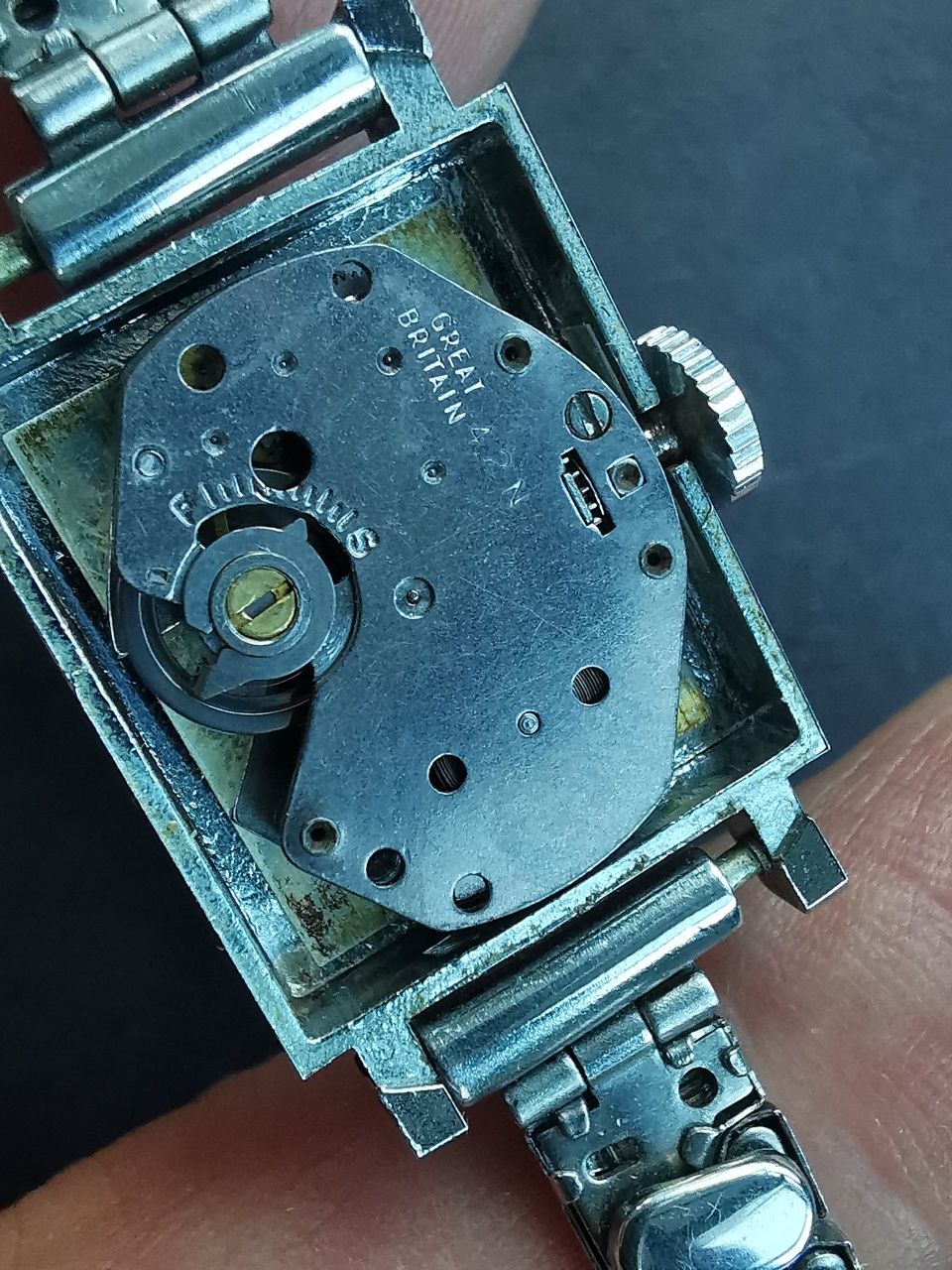 Ceas Timex Mecanic - 17,5x20,5 mm - Dama