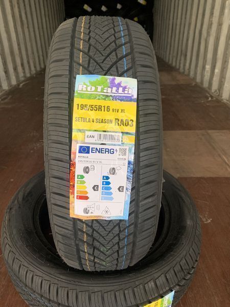 Нови всесезонни гуми ROTALLA SETULA 4 SEASON 195/55R16 91V XL НОВ DOT