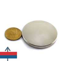 Magnet 50x5mm Neodim Puternic Disc 17.5 kg magnetoterapie curatare