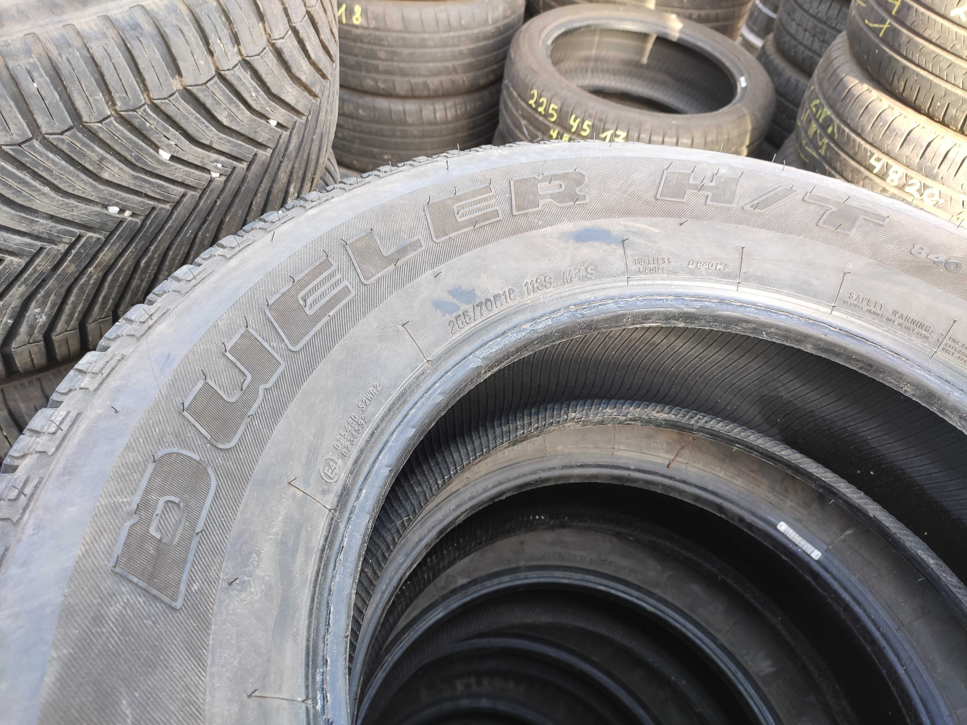 4бр Летни гуми 255 70 18 - Bridgestone