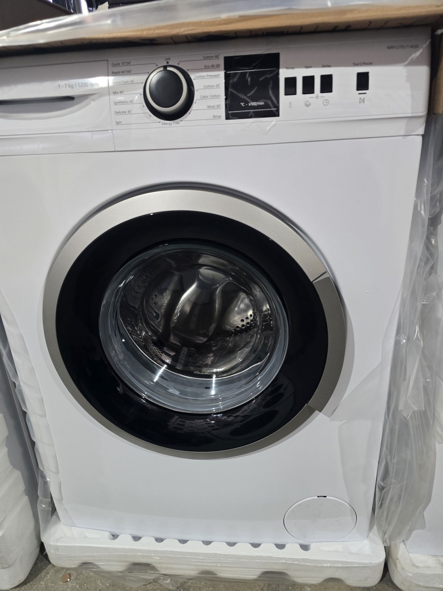 Нова пералня VOX WM 1275LTQD, 7kg, 1200rpm, 5години