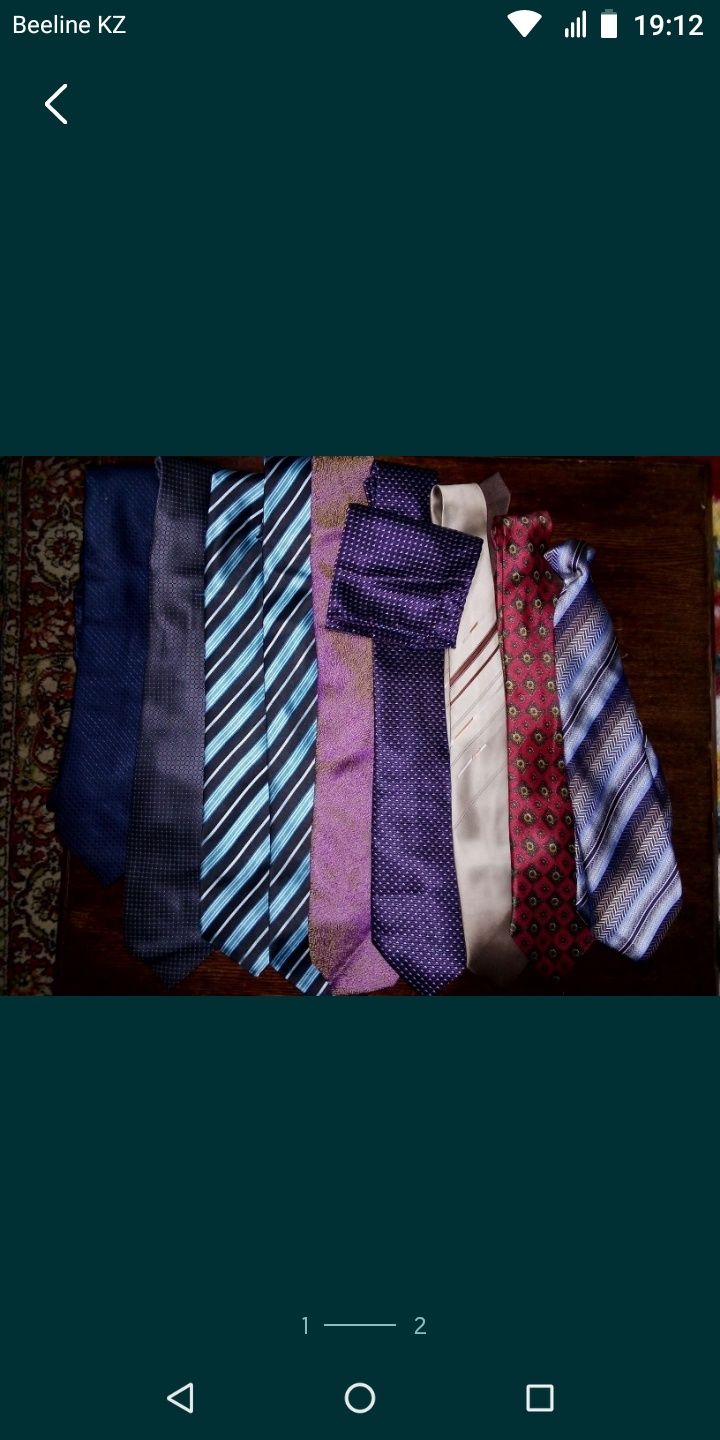 Продам галстуки фирменные,качественные,красивые!