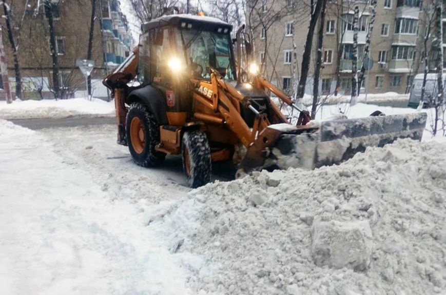 Услуги Экскаватора Погрузчика Чистка снега Очистка уборка снега