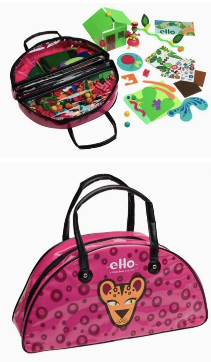 Set joaca, creatie, constructie Ello Jungla Delux montessori