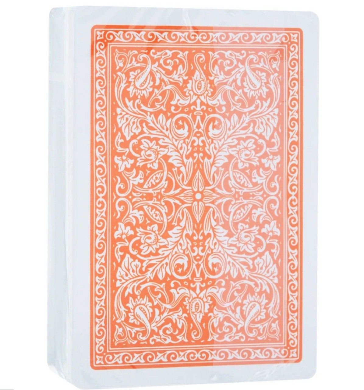 Блок 12 колод Карты Fournier 2818. Покерные карты(Зеленый - Оранжевый)