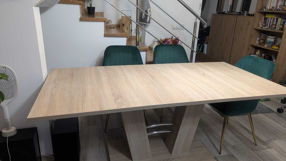 Masa dining living extensibila modulara 180x90 / 140x90