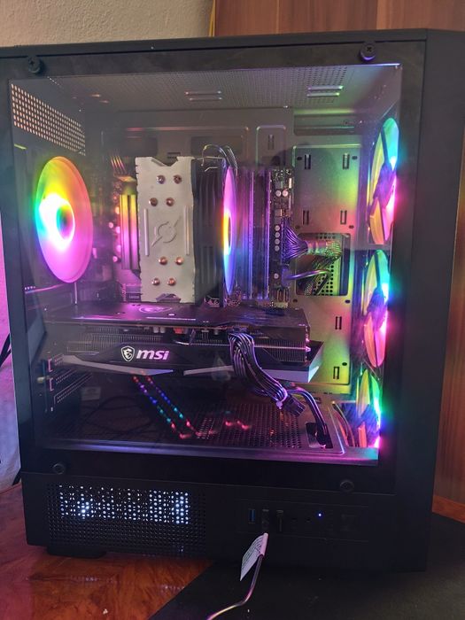 Carcasa PRO GAMING VISION BLACK + sursă 650w