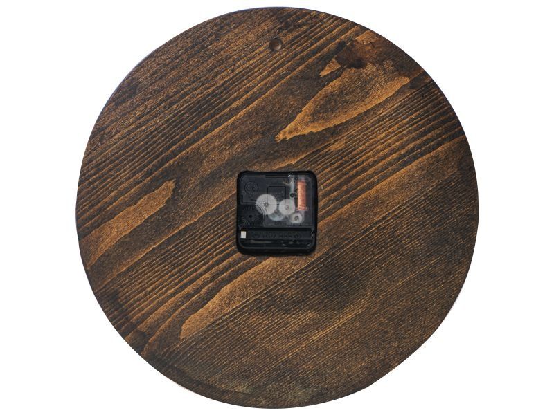 Ceas de perete din lemn, lucrat manual Mandala wooden 53002