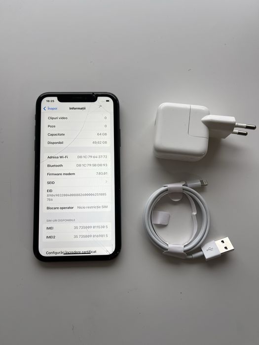 • Iphone XR  •  BATERIE 91% •