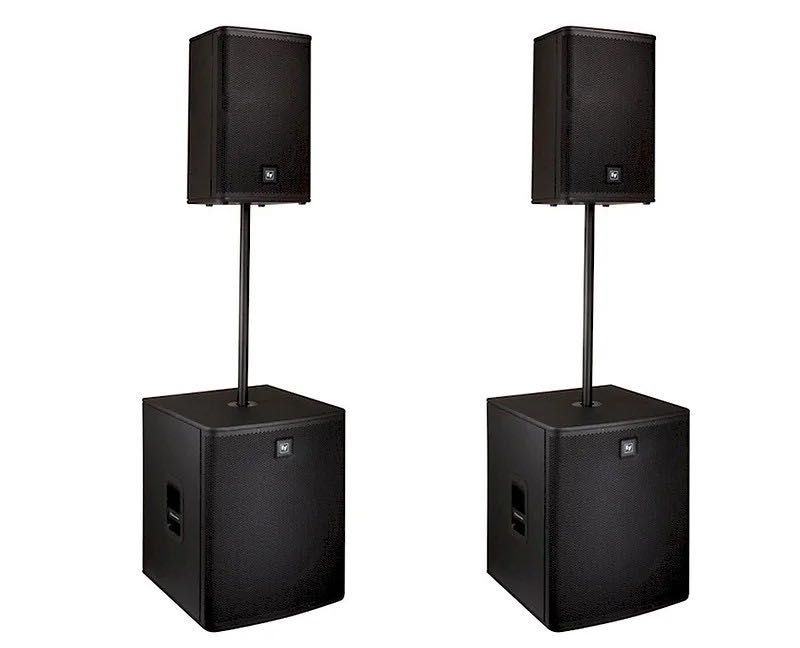 Sistem de sonorizare 2x ELX 115P + 2x ELX 118P Electro-voice