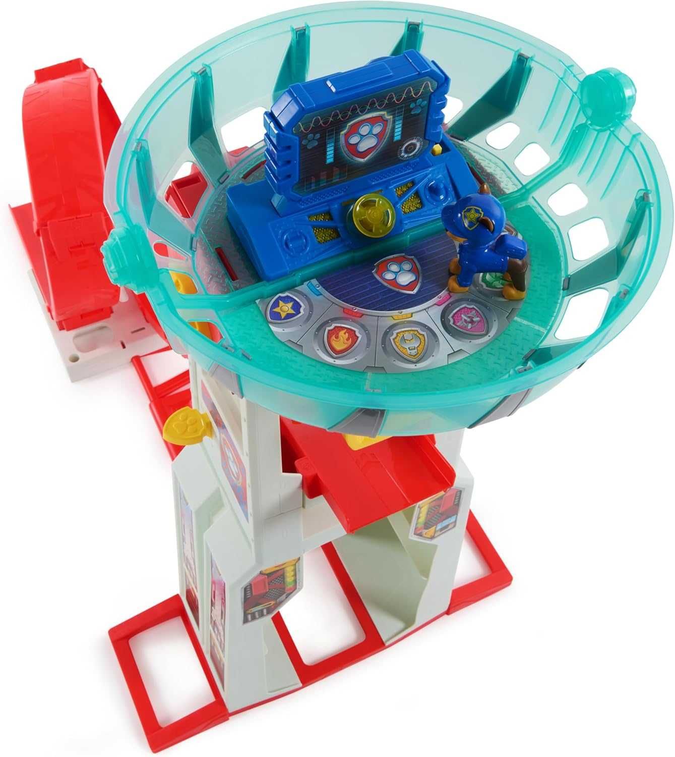 Paw Patrol Голяма кула База с лупинг светлини и звуци 106см Пес Патрул
