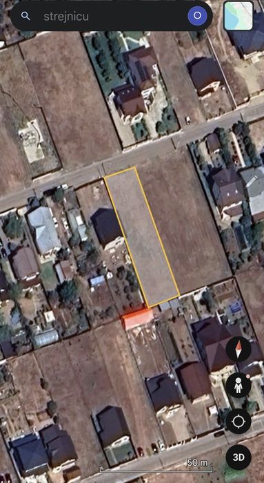 Teren intravilan Strejnicu 800mp