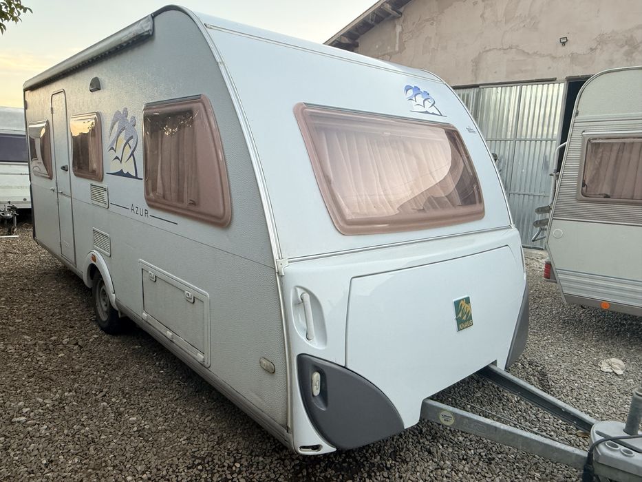 Rulota Knaus Azur 500EU ,an2004,4 pers,Mover automat,baie ,cadita dus