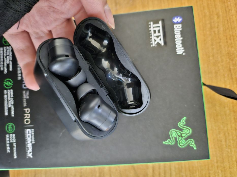 Casti mobile gaming Razer Hammerhead True Wireless Pro