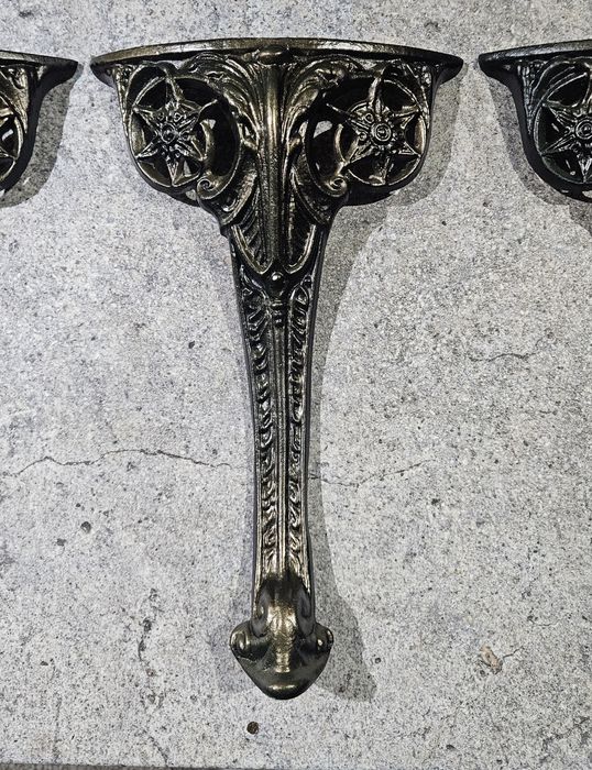 Set 3 picioare Al turnat  ( Impecabile )