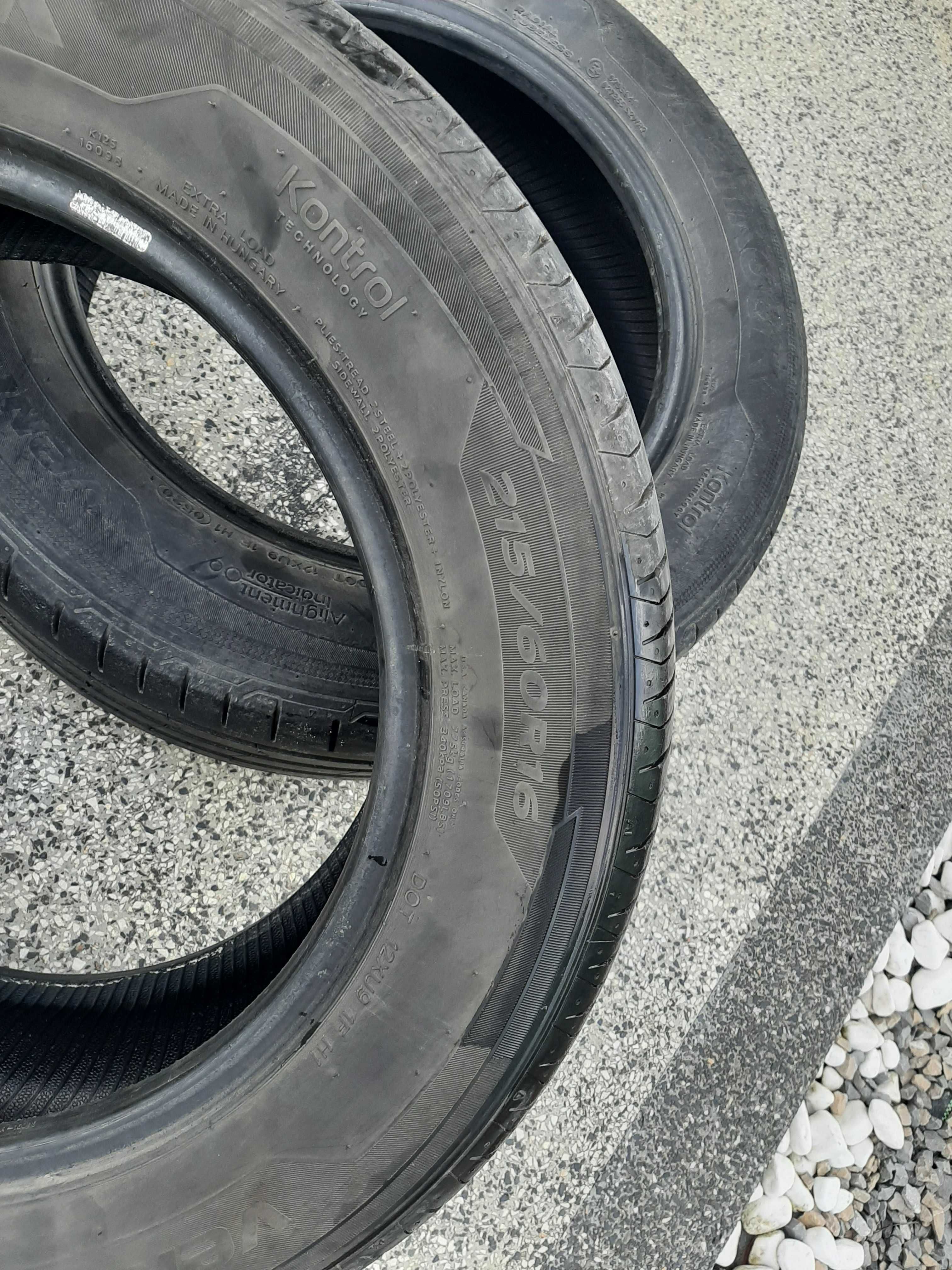 215/60/16 -2 броя  Hankook летни