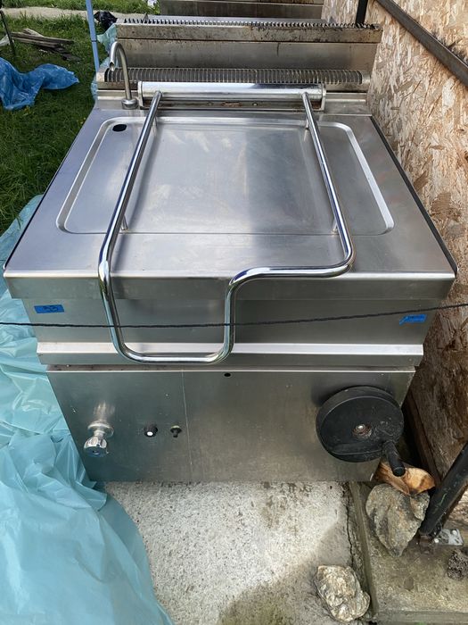 Marmita Brasiera 80l Bertos pe gaz