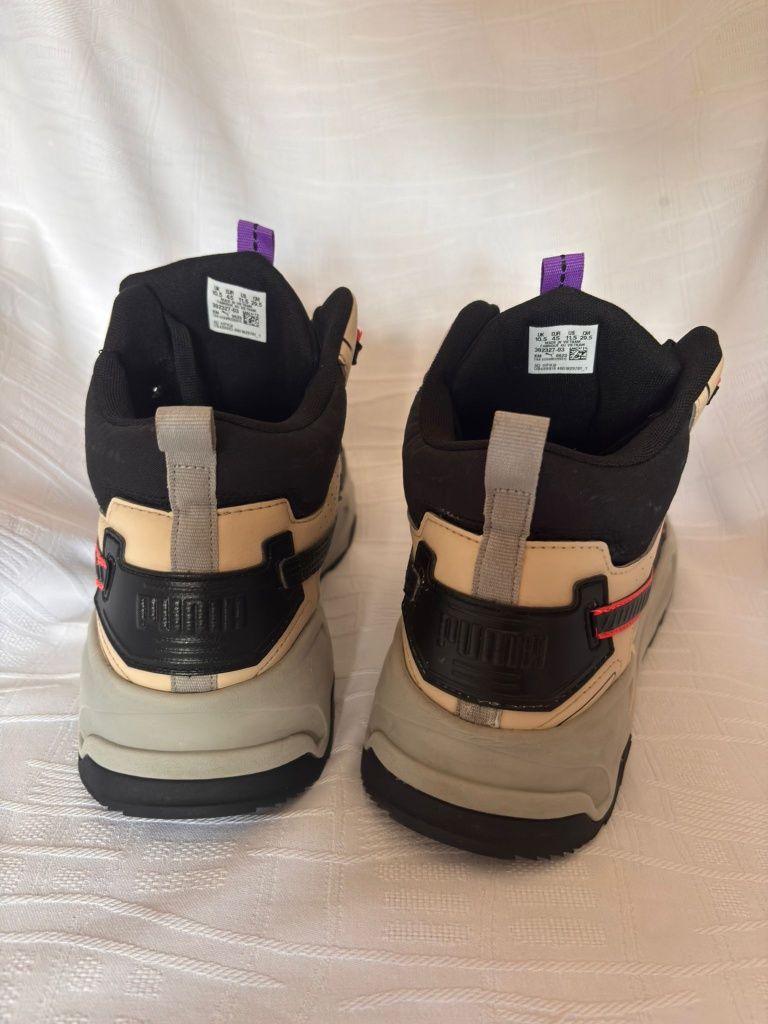 Puma сникърси обувки мъжки Trinity Mid Hybrid 392327 03 Бежов 45 номер