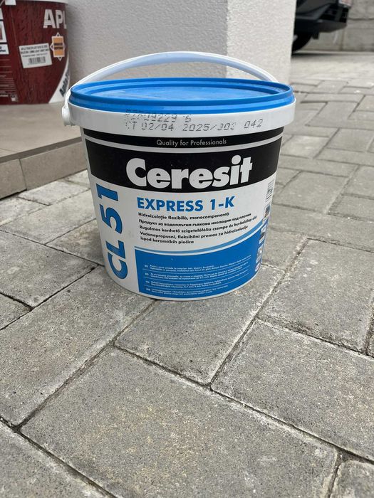 Hidroizolatie flexibila, impermeabila, Ceresit CL 51, 5 kg