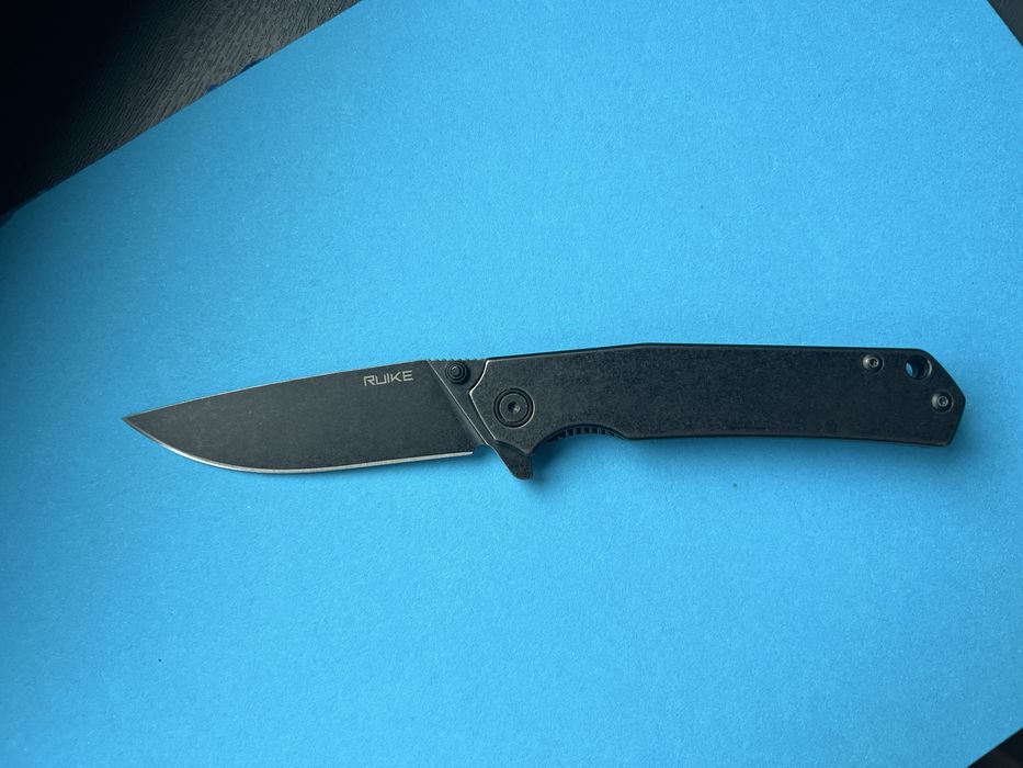 Cuțit pliabil Ruike P801-SB – oțel Sandvik 14C28N, stonewashed