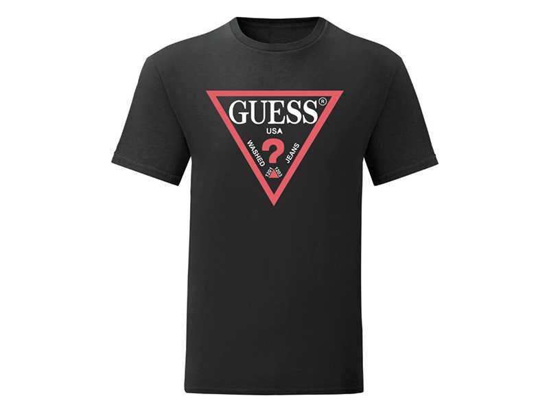 Мъжка тениска GUESS принт Модели и размери