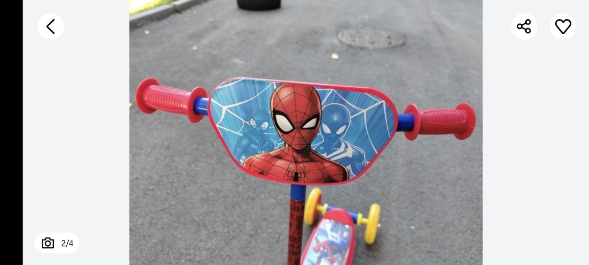 Тротинетка Spiderman