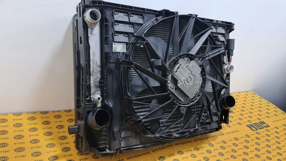 Pachet radiatoare apa ac intercooler ventilator BMW 5 f10 f11 lci