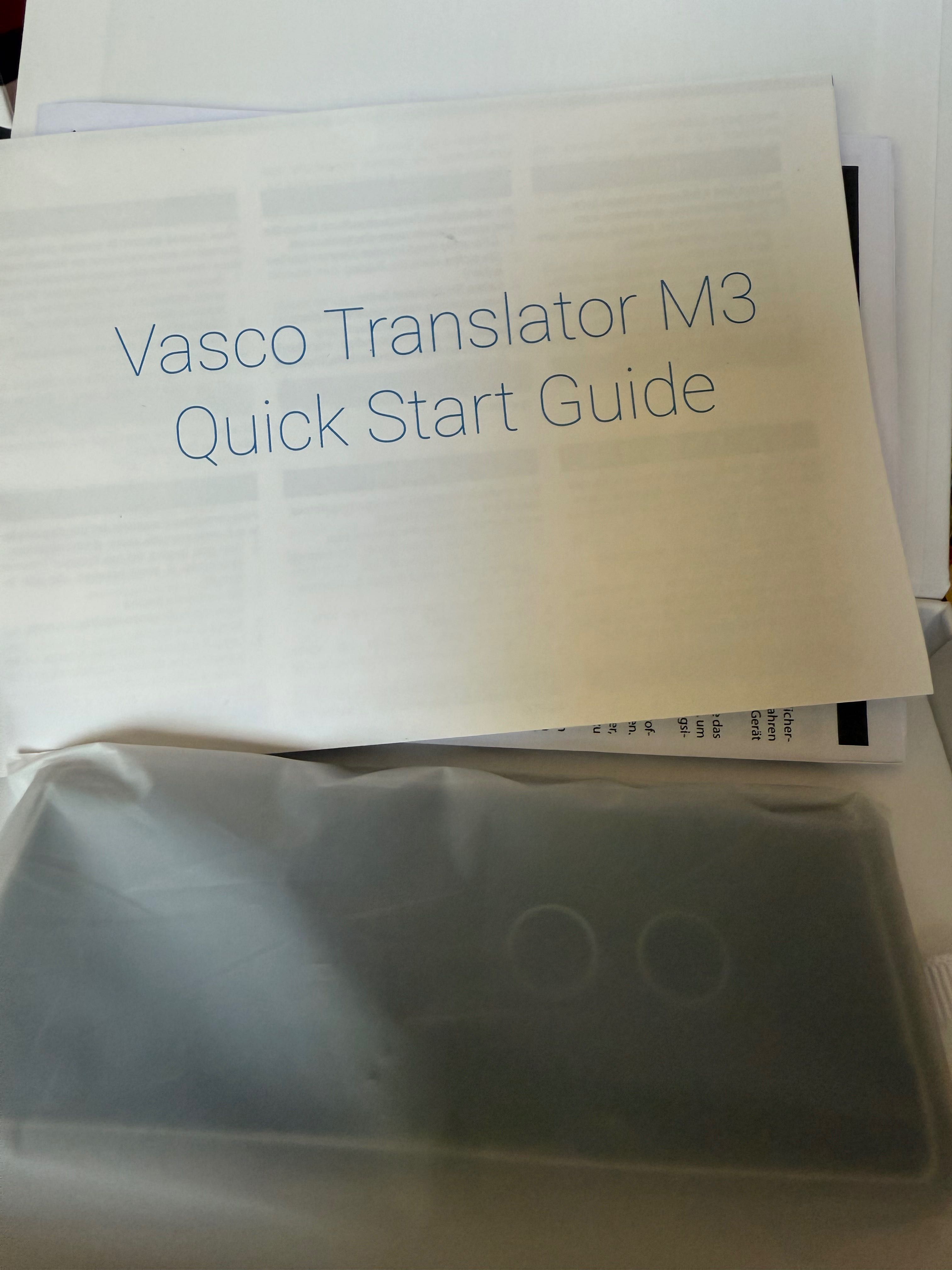 Електронен преводач Vasco Translator M3 - нов - промо