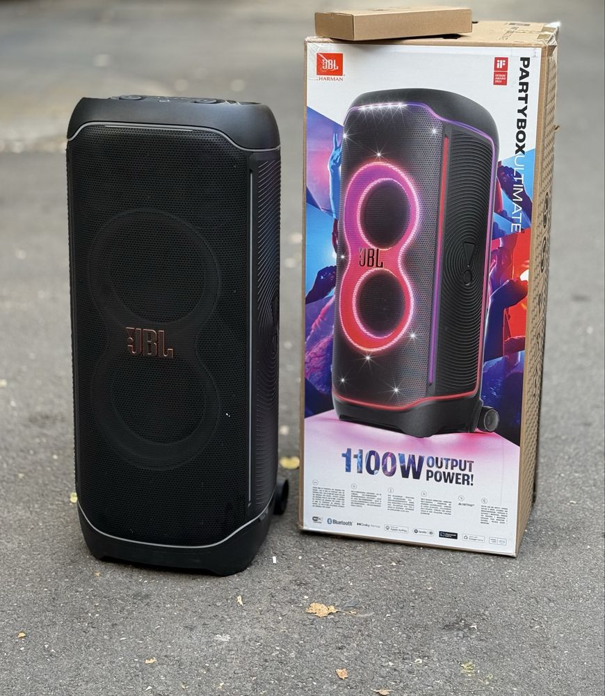 ГАРАНЦИОННА!!! Аудио система JBL Partybox Ultimate, 1100 W