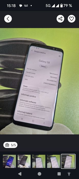 Vând Samsung Galaxy S 9 plus