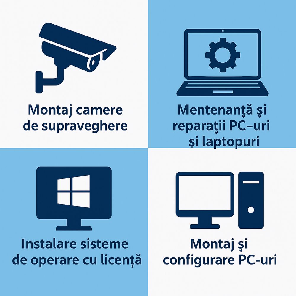 Servicii IT & Supraveghere Video - Rapid și Profesionist