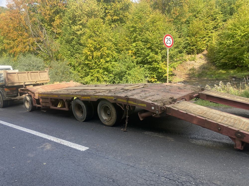 Vand trailer utilaje (platforma)