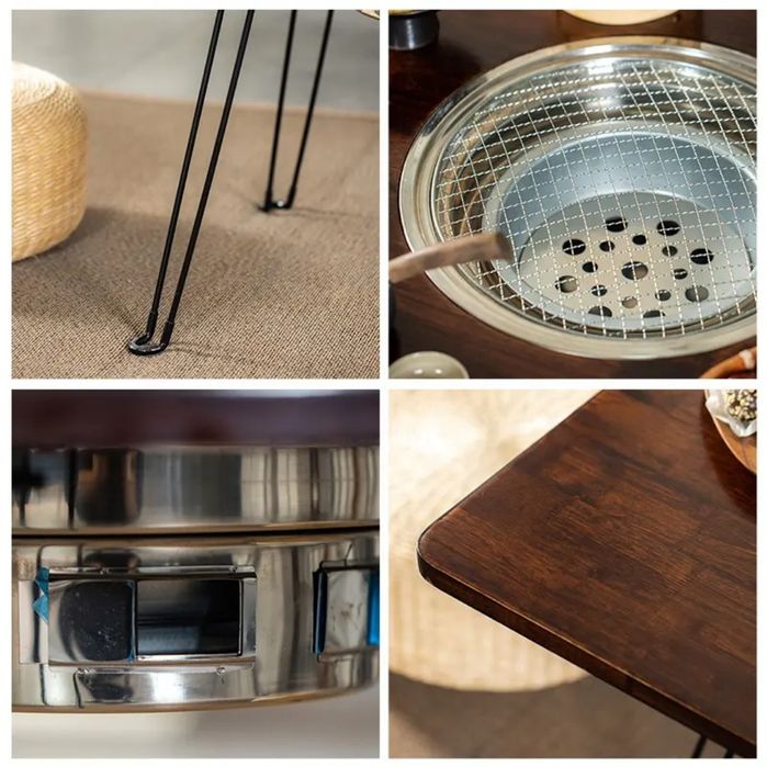 Прокат туристическая Кемпинговый стол с мангалом