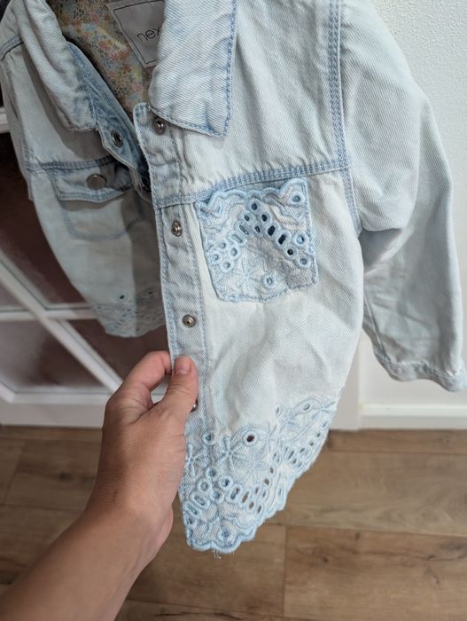 Geaca next blugi broderie 116