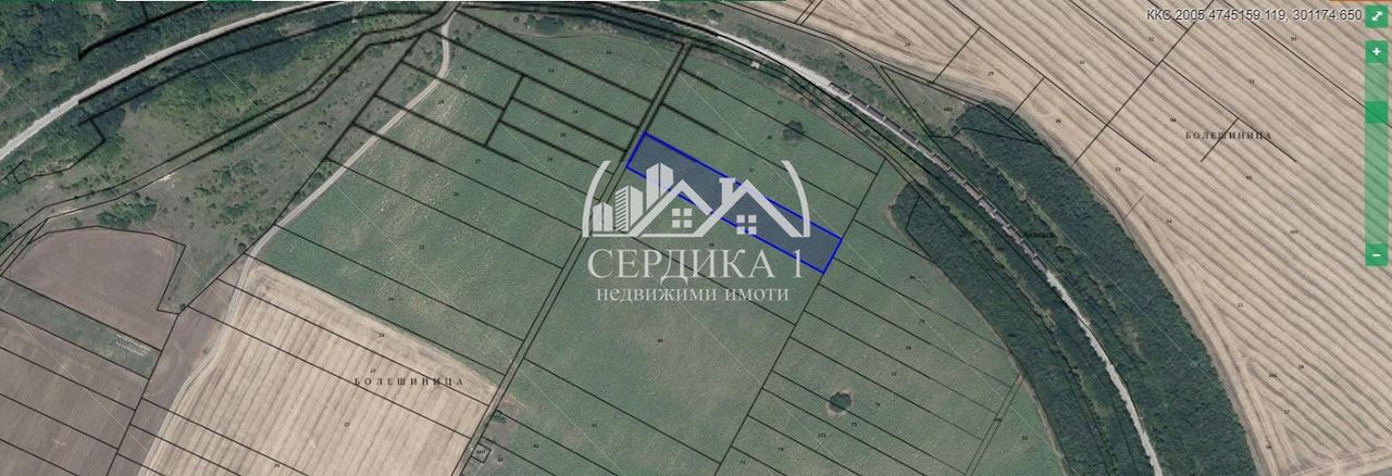 Продава се Парцел в с. Храбърско, Област София-област - 3899 кв.м за 70 €/кв.м - Снимка #3