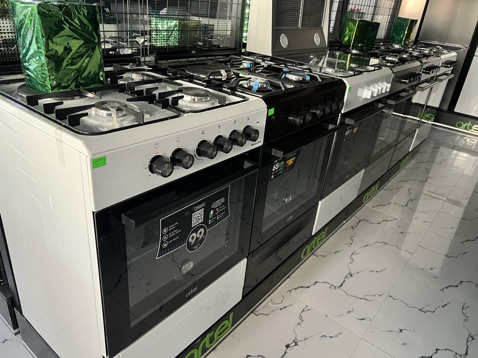 Газовая плита ART GP Milagro 00-K V1 с ГК Белый