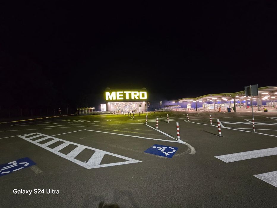 Marcaje rutiere cu vopsea monocomponenta si cu vopsea bicomponenta