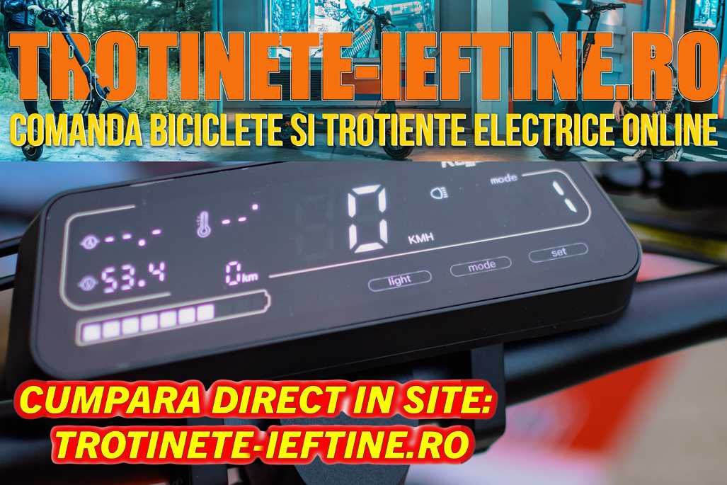KuKirin G3 - Trotineta Electrica Sigilata, Originala, 70 KM, Garantie