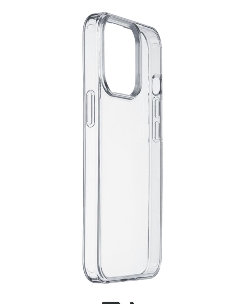 Калъф Cellularline Clear Strong iPhone 15 Pro ПРОЗРАЧЕН ТВЪРД