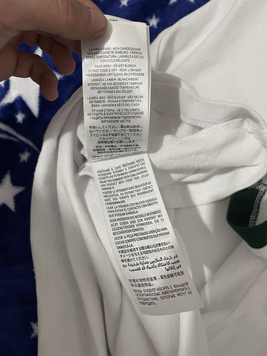 Tricou Gucci tip polo alb