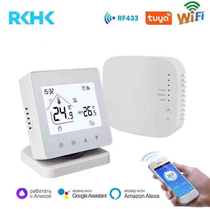 Nou Sigilat Termostat Ambient Wirreles WiFi Smart fara fir