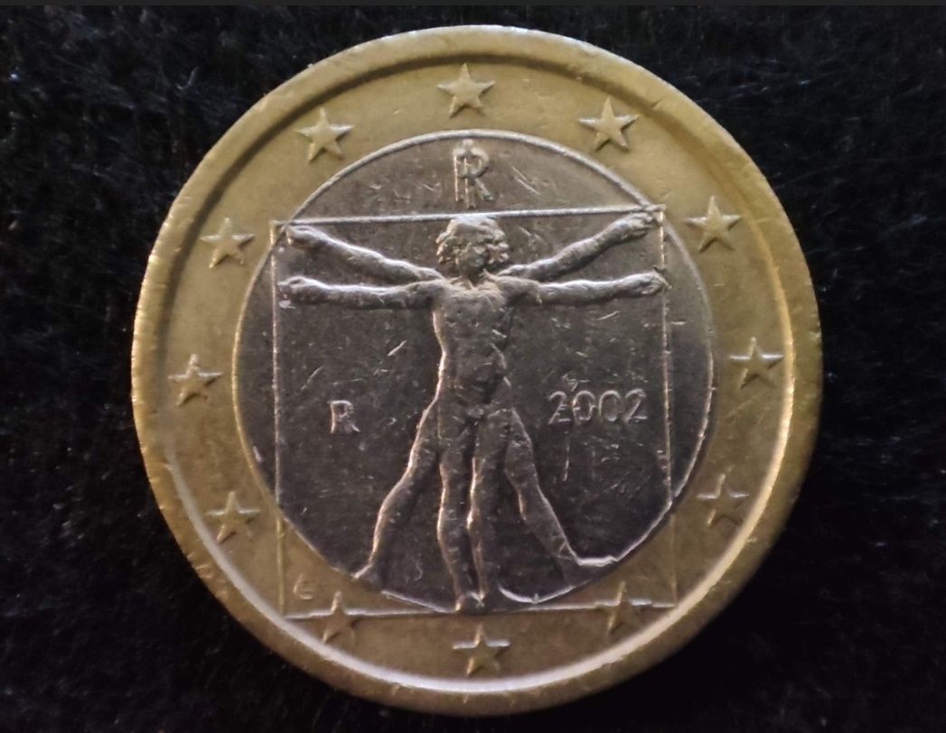 Monezi de 1 euro de la 2001-2006 - Avem 2 de 2005 și 2 de 2002