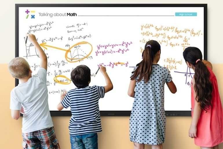 Интерактивная доска 75" — сделайте уроки яркими и живыми!